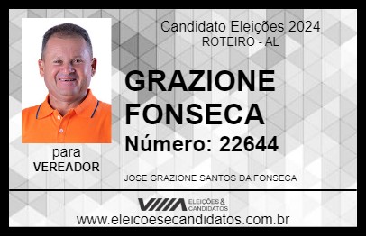 Candidato GRAZIONE FONSECA 2024 - ROTEIRO - Eleições