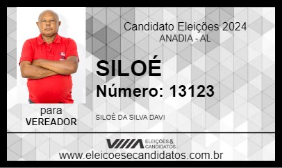 Candidato SILOÉ 2024 - ANADIA - Eleições