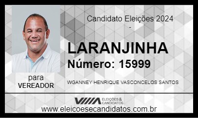 Candidato LARANJINHA 2024 - CORURIPE - Eleições