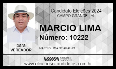 Candidato MARCIO LIMA 2024 - CAMPO GRANDE - Eleições