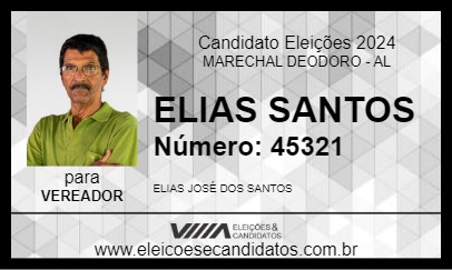 Candidato ELIAS SANTOS 2024 - MARECHAL DEODORO - Eleições