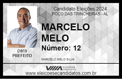 Candidato MARCELO MELO 2024 - POÇO DAS TRINCHEIRAS - Eleições