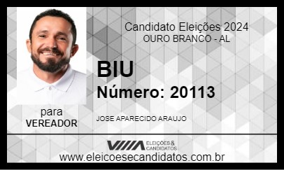 Candidato BIU 2024 - OURO BRANCO - Eleições