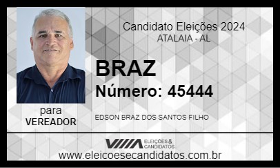 Candidato BRAZ 2024 - ATALAIA - Eleições