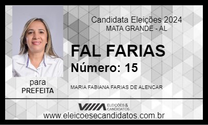 Candidato FAL FARIAS 2024 - MATA GRANDE - Eleições