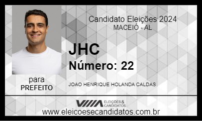 Candidato JHC 2024 - MACEIÓ - Eleições