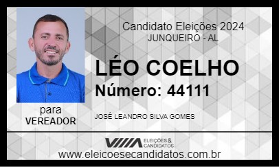 Candidato LÉO COELHO 2024 - JUNQUEIRO - Eleições