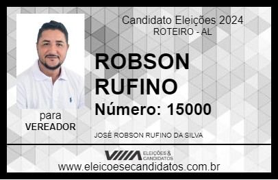 Candidato ROBSON RUFINO 2024 - ROTEIRO - Eleições