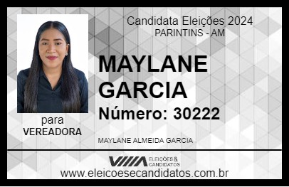 Candidato MAY SATERÊ 2024 - PARINTINS - Eleições