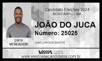 Candidato JOÃO DO JUCA 2024 - NOVO AIRÃO - Eleições