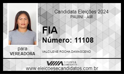 Candidato FIA 2024 - PAUINI - Eleições