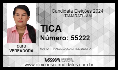 Candidato TICA 2024 - ITAMARATI - Eleições