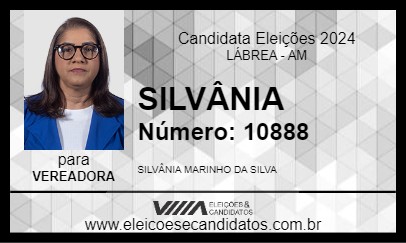 Candidato SILVÂNIA 2024 - LÁBREA - Eleições