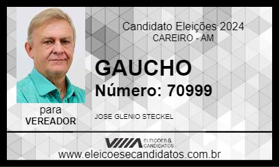 Candidato GAUCHO 2024 - CAREIRO - Eleições