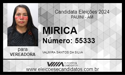 Candidato MIRICA 2024 - PAUINI - Eleições