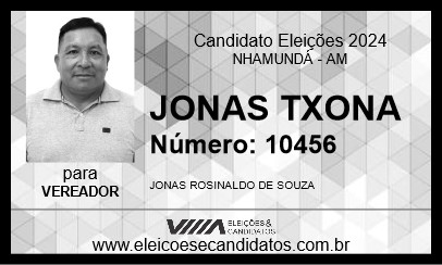 Candidato JONAS TXONA 2024 - NHAMUNDÁ - Eleições