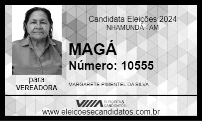 Candidato MAGÁ 2024 - NHAMUNDÁ - Eleições