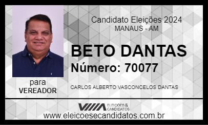 Candidato BETO DANTAS 2024 - MANAUS - Eleições