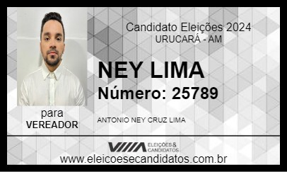 Candidato NEY LIMA 2024 - URUCARÁ - Eleições