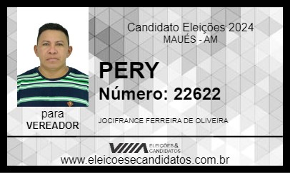 Candidato PERY 2024 - MAUÉS - Eleições