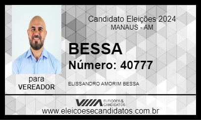 Candidato BESSA 2024 - MANAUS - Eleições