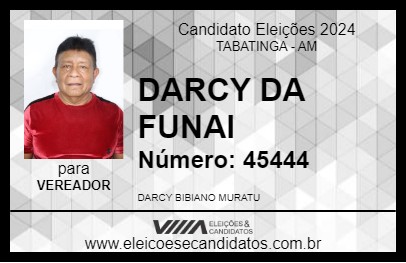 Candidato DARCY BIBIANO 2024 - TABATINGA - Eleições