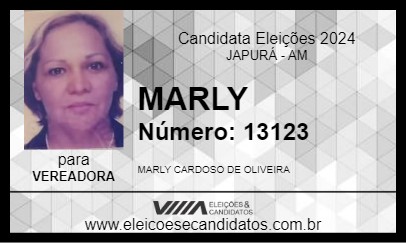 Candidato MARLY 2024 - JAPURÁ - Eleições