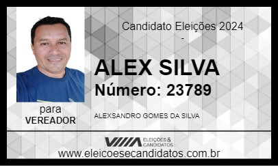 Candidato ALEX SILVA 2024 - ITACOATIARA - Eleições