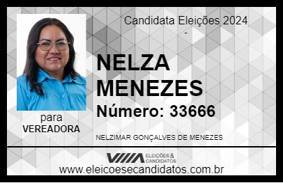 Candidato NELZA MENEZES 2024 - PARINTINS - Eleições