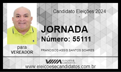 Candidato JORNADA 2024 - MANAUS - Eleições