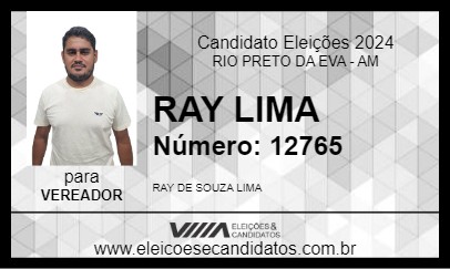 Candidato RAY LIMA 2024 - RIO PRETO DA EVA - Eleições