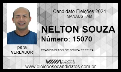 Candidato NELTON SOUZA 2024 - MANAUS - Eleições