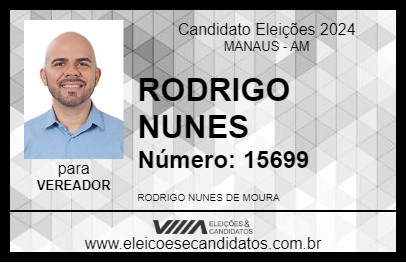 Candidato RODRIGO NUNES 2024 - MANAUS - Eleições