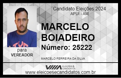 Candidato MARCELO BOIADEIRO 2024 - APUÍ - Eleições