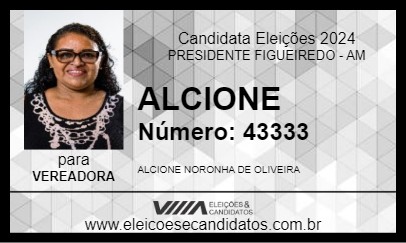 Candidato ALCIONE 2024 - PRESIDENTE FIGUEIREDO - Eleições