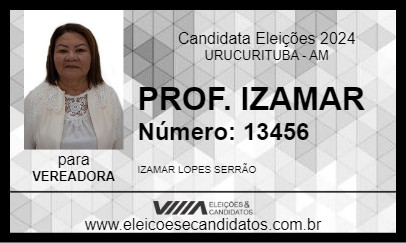 Candidato PROF. IZAMAR 2024 - URUCURITUBA - Eleições