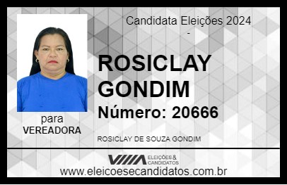 Candidato ROSICLAY GONDIM 2024 - MAUÉS - Eleições