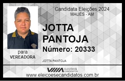 Candidato JOTTA PANTOJA 2024 - MAUÉS - Eleições