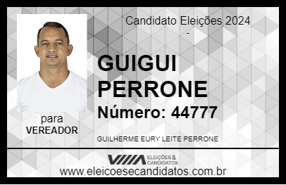 Candidato GUIGUI PERRONE 2024 - MAUÉS - Eleições