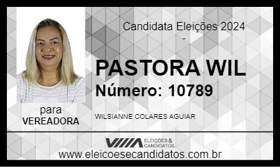 Candidato PASTORA WIL 2024 - MAUÉS - Eleições