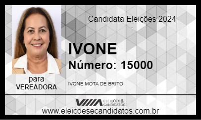 Candidato IVONE 2024 - TEFÉ - Eleições