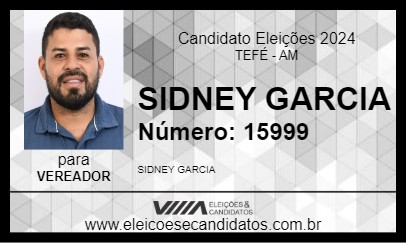 Candidato SIDNEY GARCIA 2024 - TEFÉ - Eleições