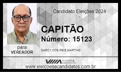 Candidato CAPITÃO 2024 - TEFÉ - Eleições