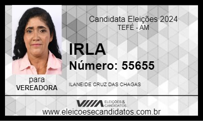 Candidato IRLA 2024 - TEFÉ - Eleições