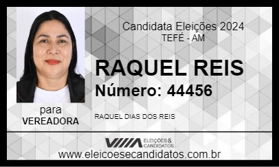 Candidato RAQUEL REIS 2024 - TEFÉ - Eleições