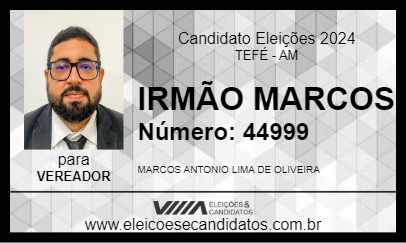 Candidato IRMÃO MARCOS 2024 - TEFÉ - Eleições