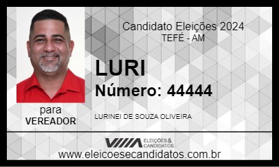 Candidato LURI 2024 - TEFÉ - Eleições