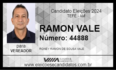 Candidato RAMON VALE 2024 - TEFÉ - Eleições