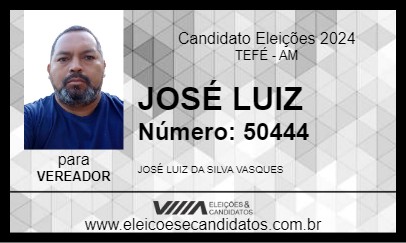 Candidato JOSÉ LUIZ 2024 - TEFÉ - Eleições