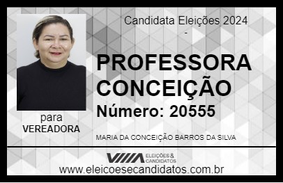 Candidato PROFESSORA CONCEIÇÃO 2024 - LÁBREA - Eleições